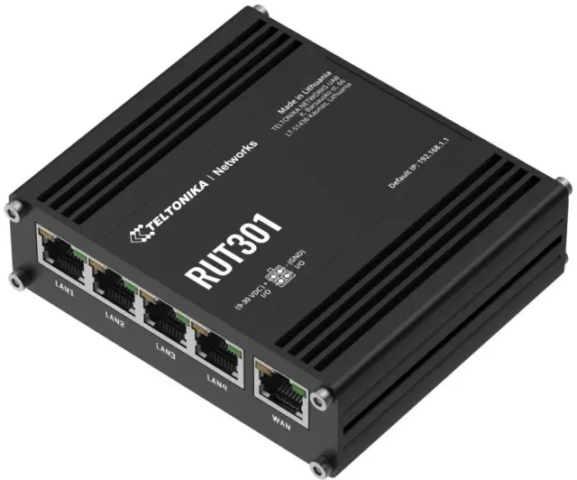 Teltonika RUT301 Industrial ethernet router