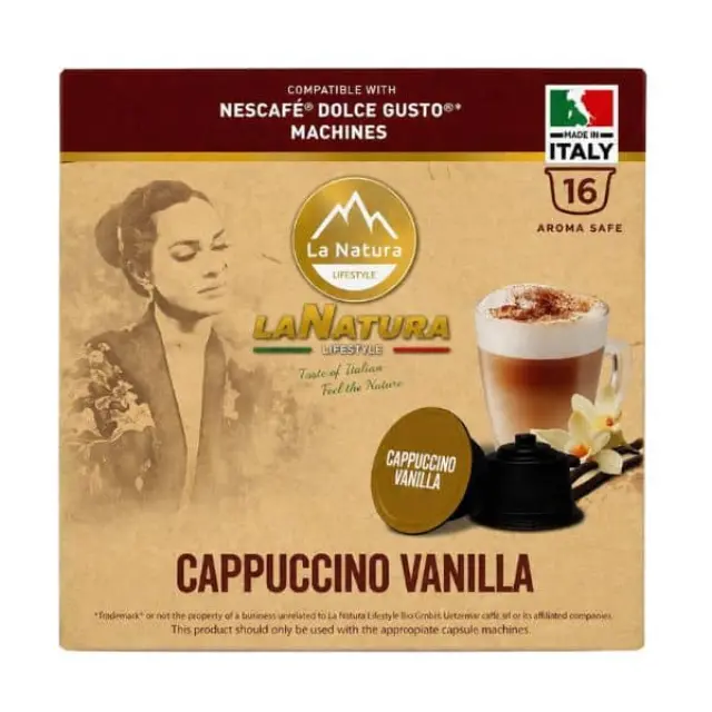 La Natura Lifestyle Vanilla Cappuccino 16 τμχ | Dolce Gusto