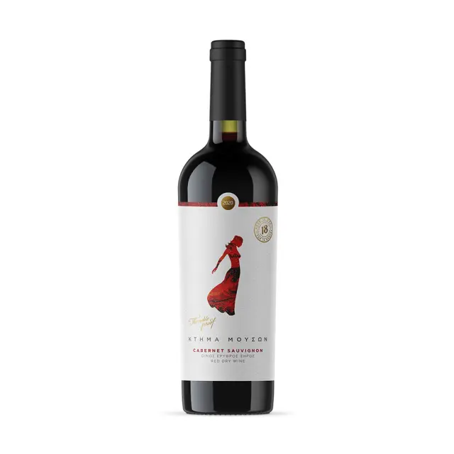 ΚΤΗΜΑ ΜΟΥΣΩΝ CABERNET SAUVIGNON ΕΡΥΘΡΟΣ 750ml
