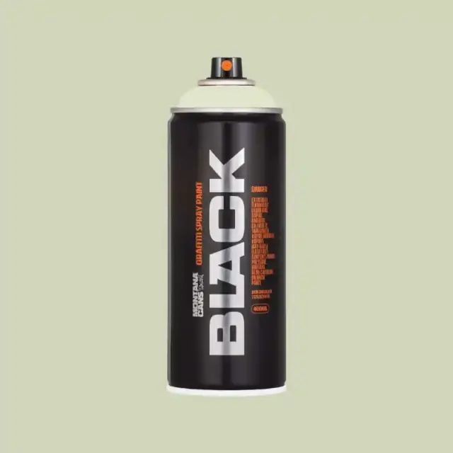 Montana Black Spray Paint 400ml BLK-6410 Trabi