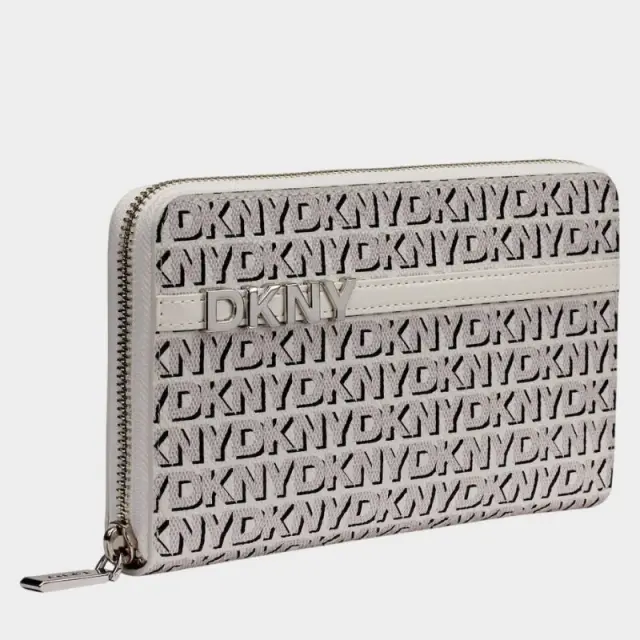 Πορτοφόλι DKNY Avril R5215M28-00E2 MARSHMALLOW Γκρι - ONESIZE 2