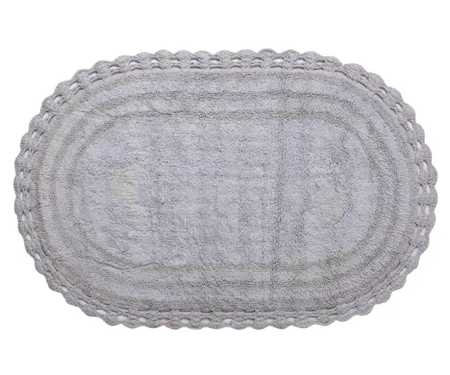 ΠΑΤΑΚΙ oval (70cm x 140cm) γκρί - -