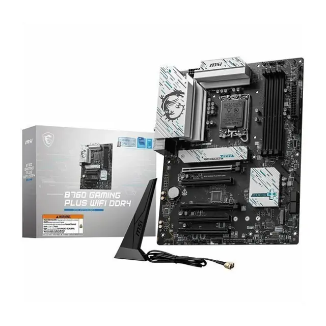 MSI Motherboard MAG B760 Gaming Plus D4 WIFI (7D98-043R)