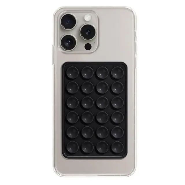 Techsuit® SB-PAD Αντιολισθητική Βάση Κινητού με Βεντούζες- Black