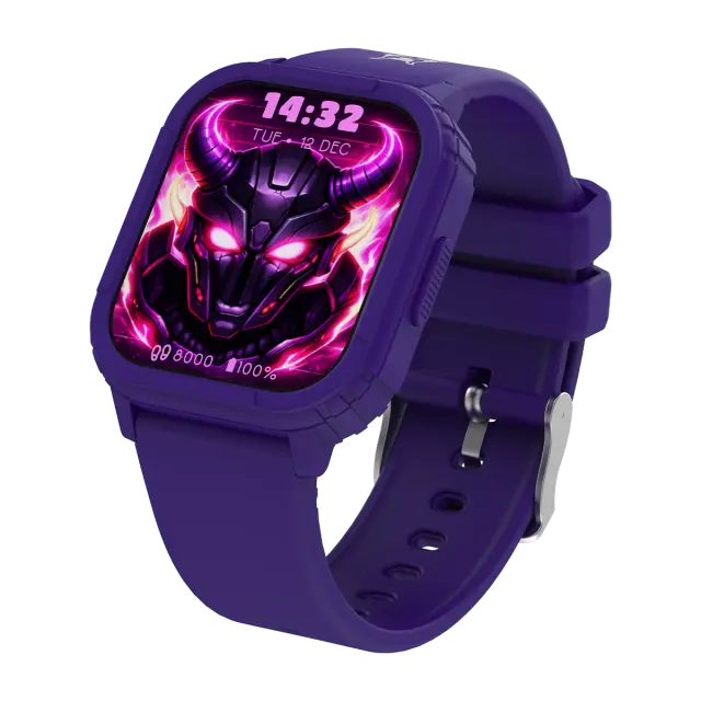 Kiddoboo KB019X3PRL - Kiddoboo Goat Rage Gaming Smartwatch Μωβ 2