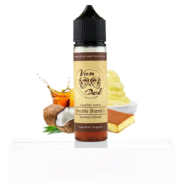 Double Barrel L 20ml (60ml) - Van & Del Flavorshots