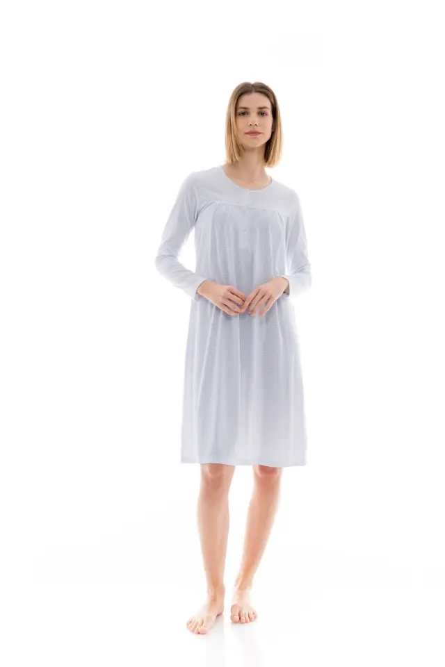 W1412 - Type - NIGHTGOWN CLASSIC BLUE DREAMS 3
