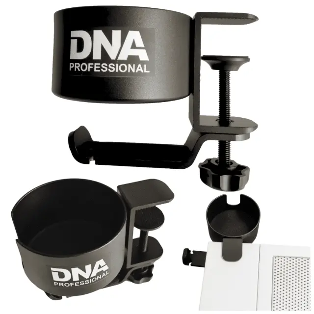 DNA DJ BOOTH WEB multifunctional cup holder headphone hanger aluminum DJ table accessory organizer up to 5 kg 3