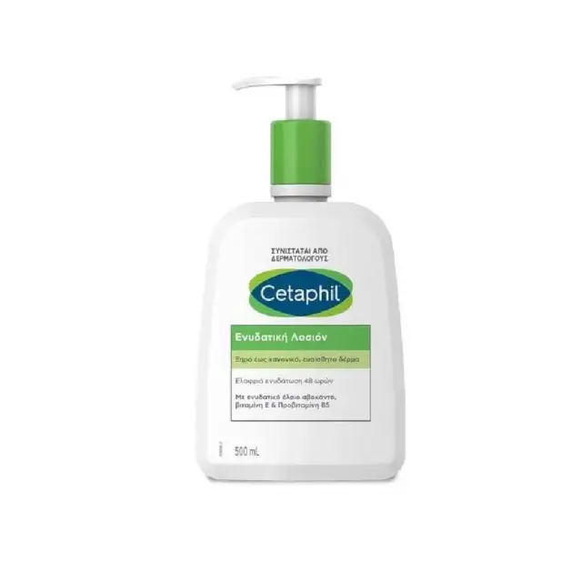 Cetaphil Moisturizing Lotion Normal to Dry Skin, Ενυδατική Λοσιόν για Ξηρό έως Κανονικό & Ευαίσθητο Δέρμα 500ml