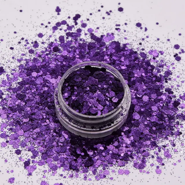 Chunky glitter 20gr, Μωβ