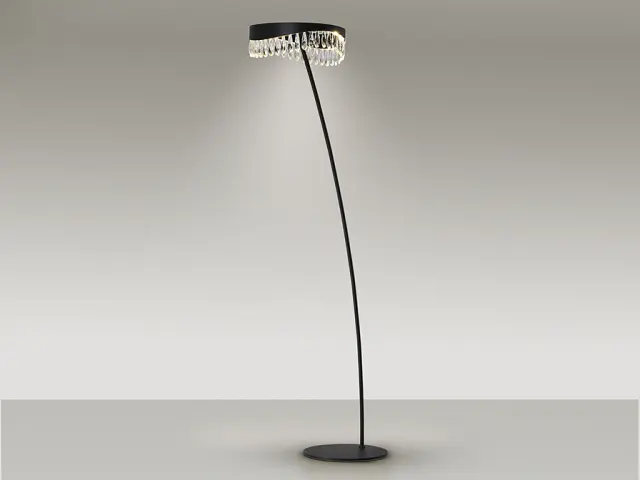 Selene 294867 μαύρο φωτιστικό δαπέδου 2