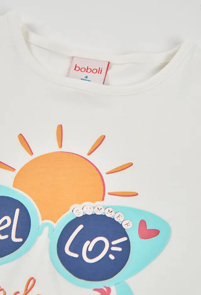 Boboli Knit t-shirt για κορίτσι 333065-1111 3