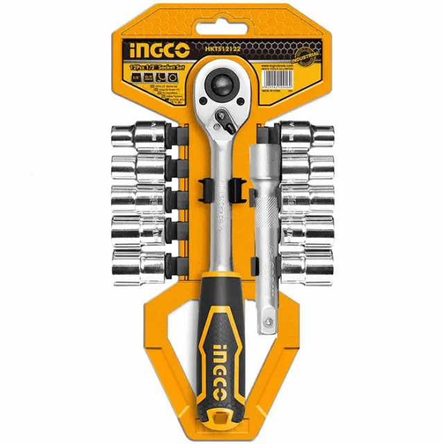 ΣΕΤ ΚΑΡΥΔΑΚΙΑ 1/2'' 12ΤΕΜ INGCO HKTS12122