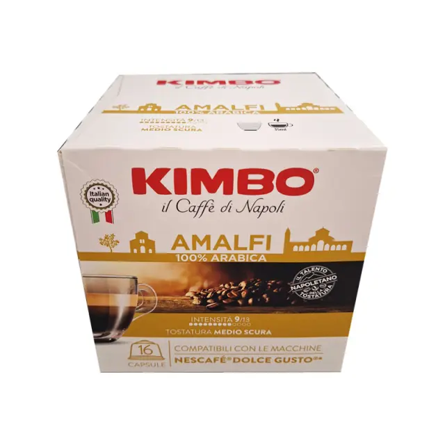 Kimbo Amalfi κάψουλες Dolce Gusto 100% Arabica - 16 τεμ.