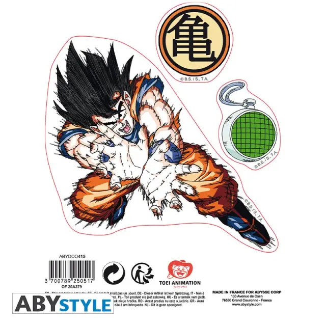 Αυτοκόλλητα DRAGON BALL Stickers 16x11cm/ 2 sheets - DBZ/ Shenron -ABYDCO415 3