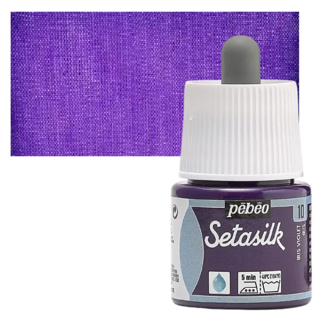 Pebeo Χρώμα Μεταξιού Setasilk - 10 Iris Violet - 45ml