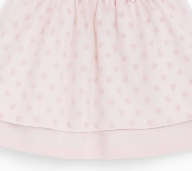 Φόρεμα με Κορδέλα White Pink 8030245 - 12 M (80cm) 3