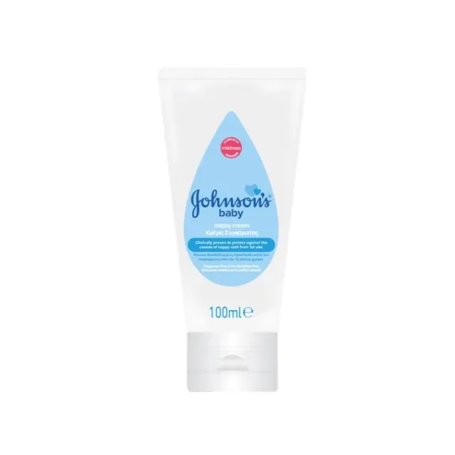 Johnson's Baby Protective Nappy Cream Κρέμα Αλλαγής Πάνας 100ml