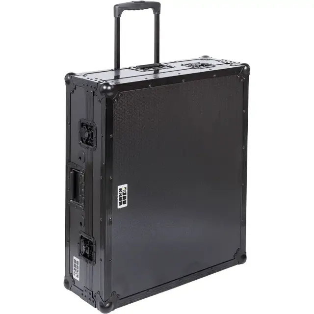 WALKASSE WMC-MULTIFORM-XLBK Flight Case Multi Format XL Black (Trolley Wheels). 3