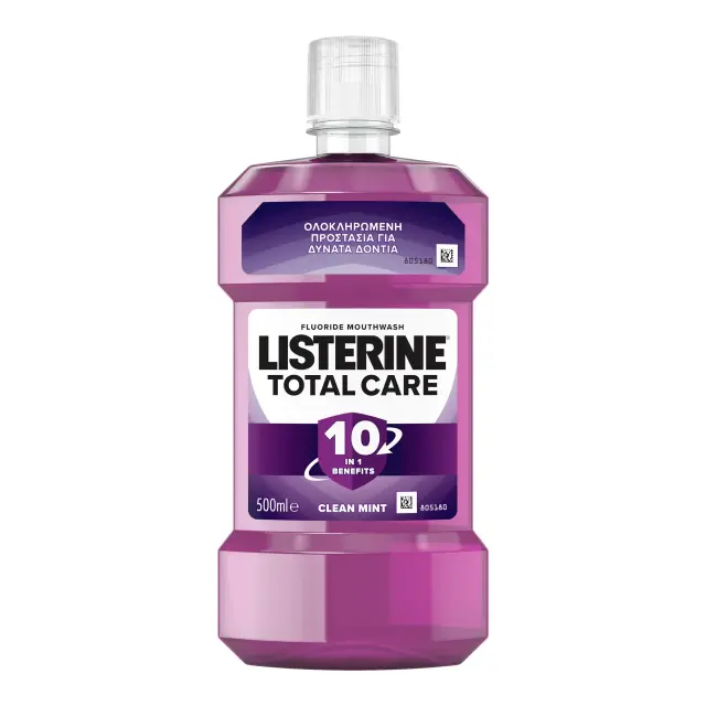 Listerine Total Care Στοματικό Διάλυμα για Ολοκληρωμένη Στοματική Υγειά με 6 Οφέλη, 500ml