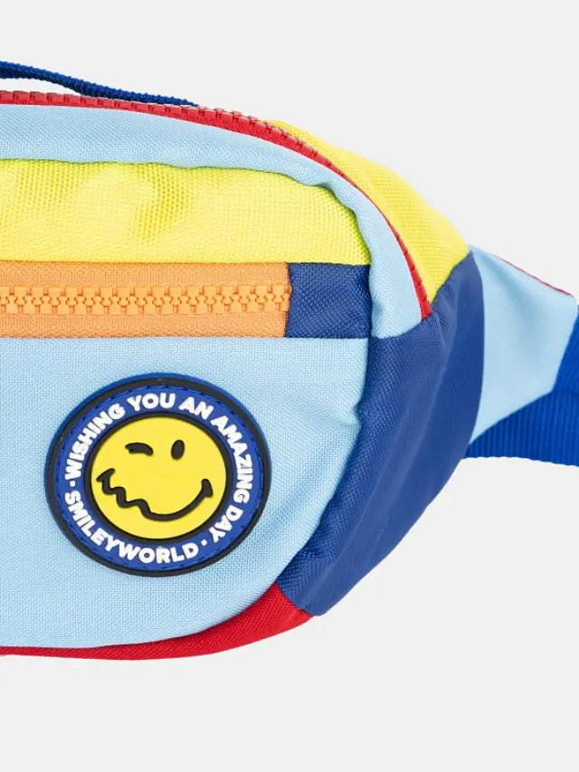 Παιδικό Τσαντάκι Μέσης για Αγόρια Colorblock Smiley ΠΟΛΥΧΡΩΜΟ - One Size 2
