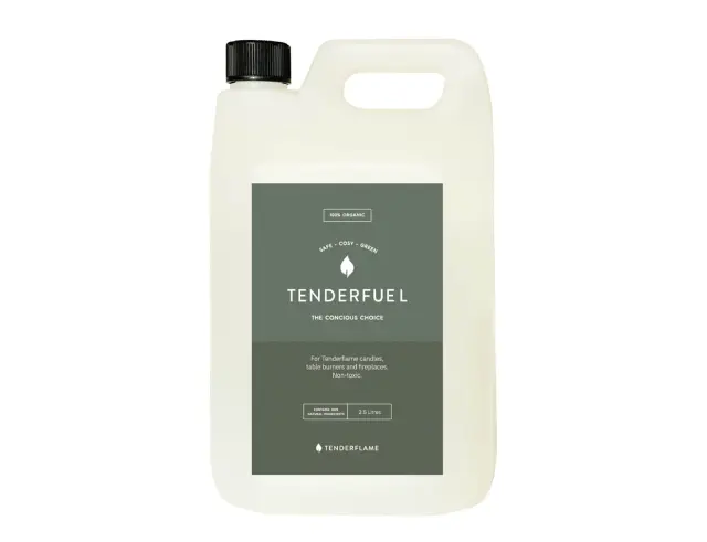 100 % Οργανικό Καύσιμο & Μη Τοξικό Tenderfuel Tenderflame με χωρητικότητα 2.5L TF-700025