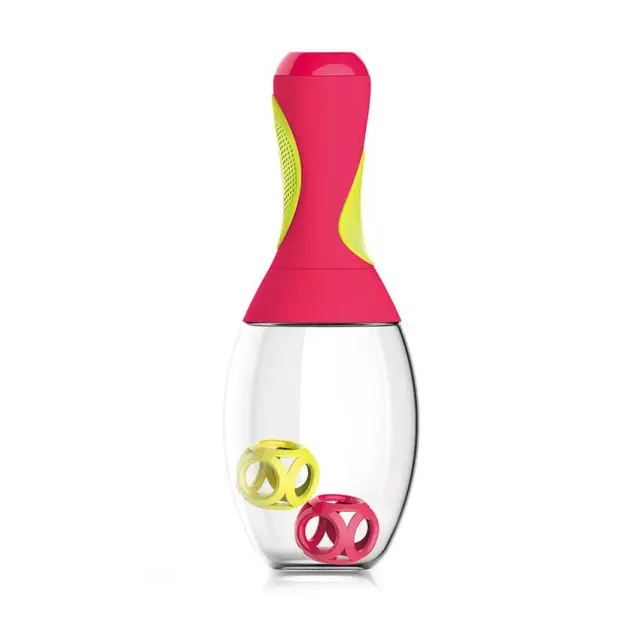 Σέϊκερ ASOBU SAMBA SHAKER Κόκκινο/Κίτρινο 600ml