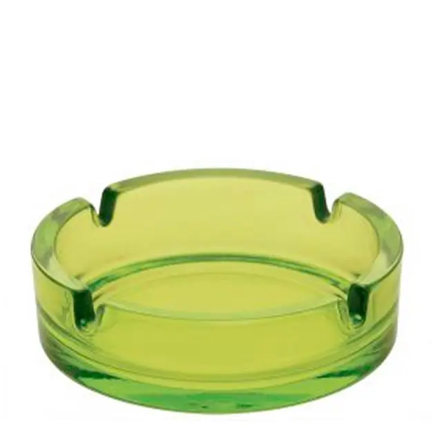 Σταχτοδοχείο Σαγρέ Olive Green 10.4cm