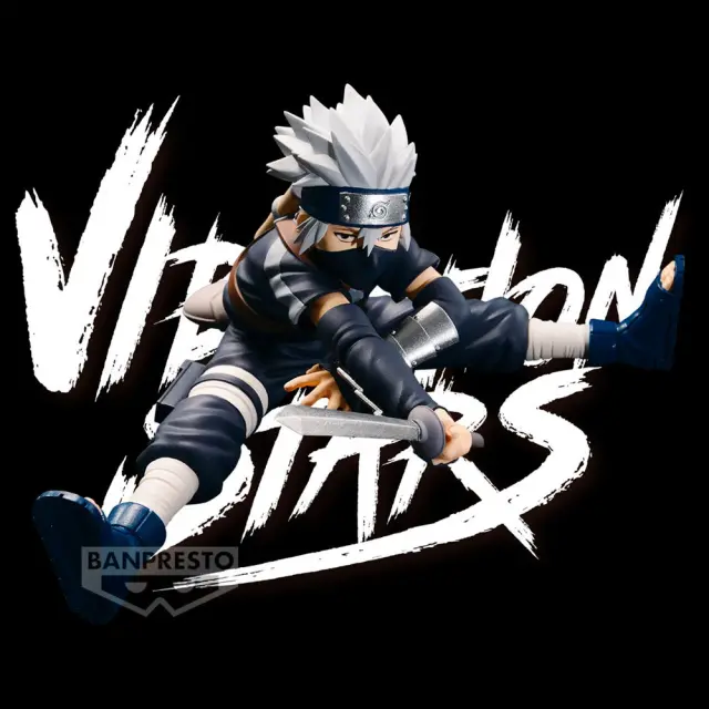 Banpresto Vibration Stars: Naruto Shippuden 20th Anniversary - Hatake Kakashi Statue (8cm) (88461) 3