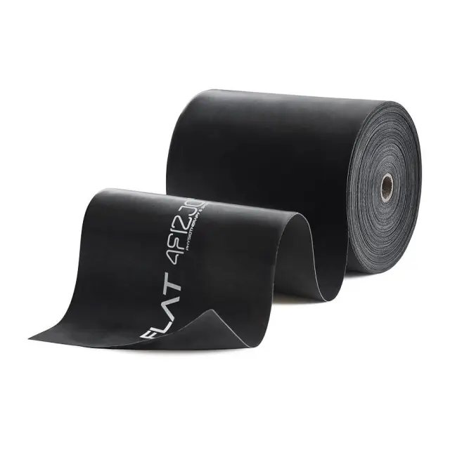 4FIZJO Λαστιχο Κορδέλα Αποκατάστασης Flat Band Πολύ Σκληρό Μαύρο (30 m) - 1207