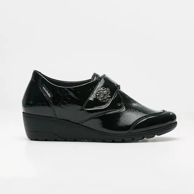 Mephisto Μοκασίνια-Loafers Γυναικείο δέρμα λουστρίνι Μαύρο MEP/BRANDA L/BLACK