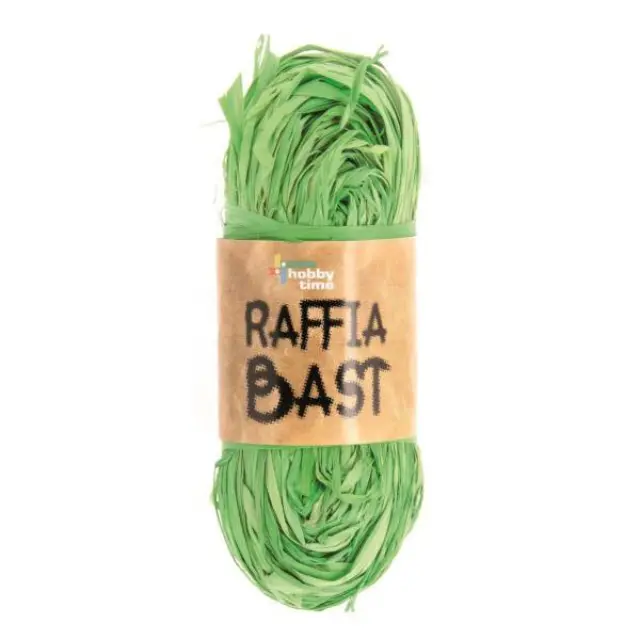 Glorex Raffia Χόρτο Χειροτεχνίας - 003 Yellow Green - 50gr
