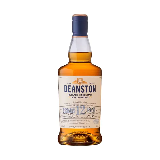 DEANSTON 12 YEARS OLD SINGLE MALT SCOTCH WHISKY 700ML