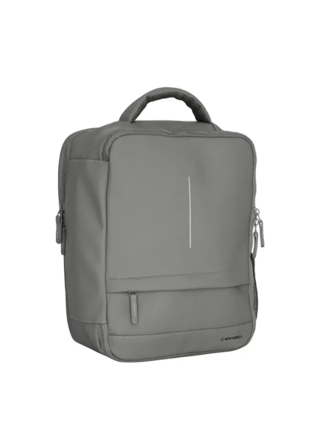 New Rebels - Jessi Easton Underseater Backpack 17L Water Repellent PU Carry On 40x30x20 Airline Antracite