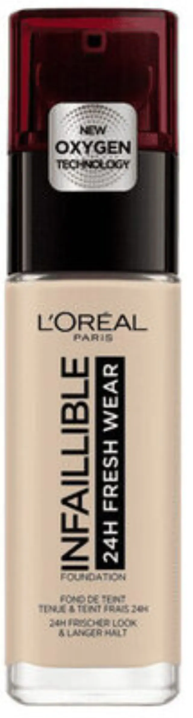 L'Oreal Paris Infaillible 32H Fresh Wear Foundation Make Up 30ml - 15 Porcelain