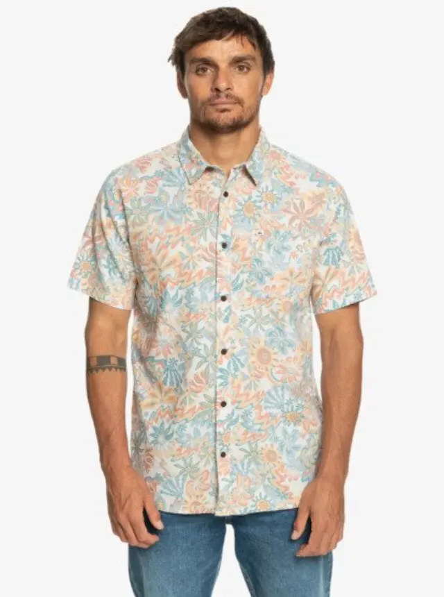 QUIKSILVER SURFADELICA SS ΠΟΥΚΑΜΙΣΟ ΑΝΔΡΙΚΟ - WDW6 MULTI 2