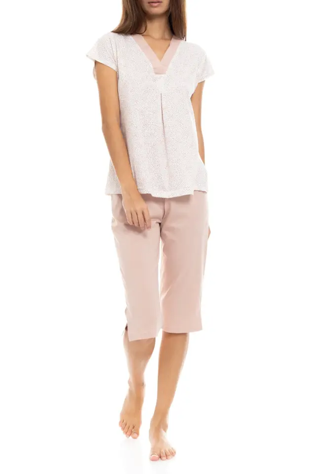 S1320 - Type - PYJAMA CAPRI V ROMANTIC FLOWER 3