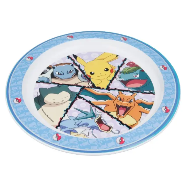 Πιάτο πλαστικό reusable Pokemon Distortion 08047 2
