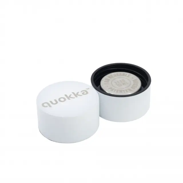 Quokka Μπουκάλι Θερμός Ανοξείδωτο BPA Free 630ml Λευκό με Λαβή -12092 3