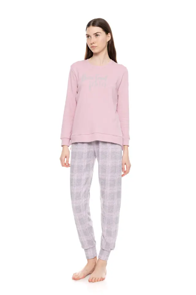 W1495 - Type - PYJAMA JACQUARD BONJOUR PLAID 2