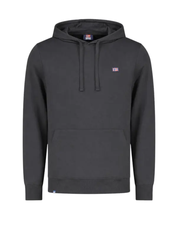 Norway Nautical School - Ανδρική Φούτερ Μπλούζα 852741-BLACK Μαύρο