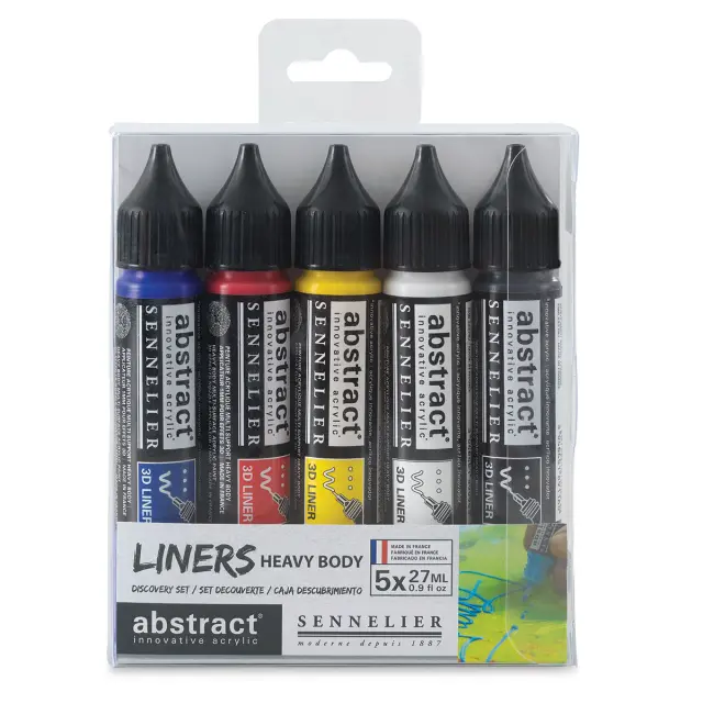 Ακρυλικά 3D Liner Sennelier Abstract Σετ 5 Χρώματα