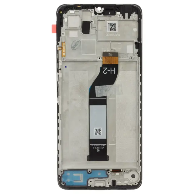 LCD Display + Touch Unit + Front Cover for Xiaomi Redmi 13C/Poco C65 Black (Service Pack) 2