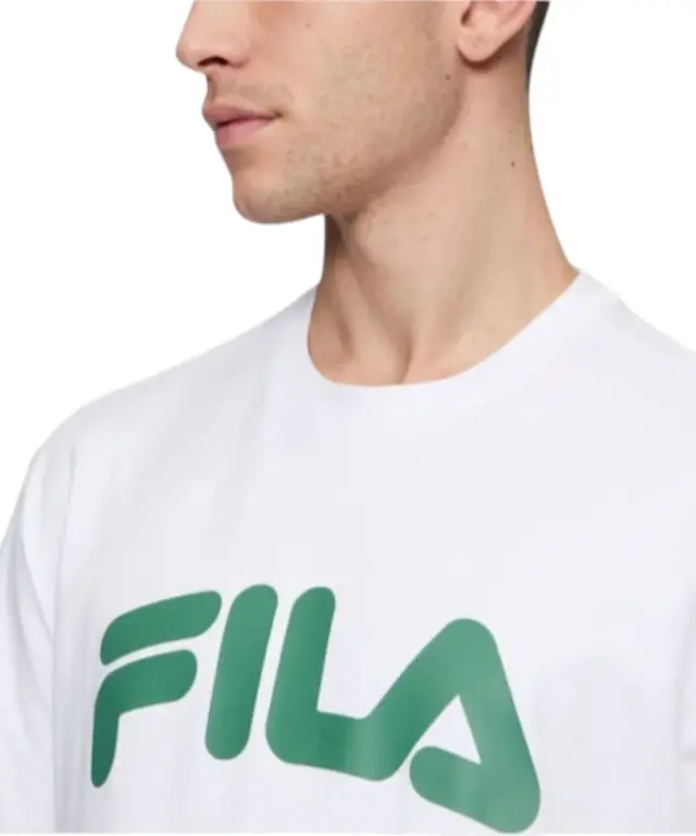 Fila - Ανδρικό T-shirt Lasson Loose Fit Tee FAM0873-10001 Λευκό - S 3