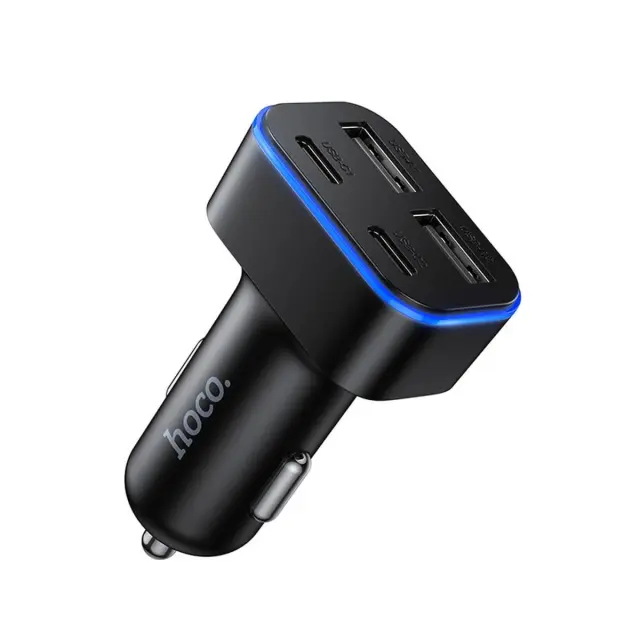 Hoco® Car charger Hoco 2xUSB A + 2xUSB C PD QC3.0 42W