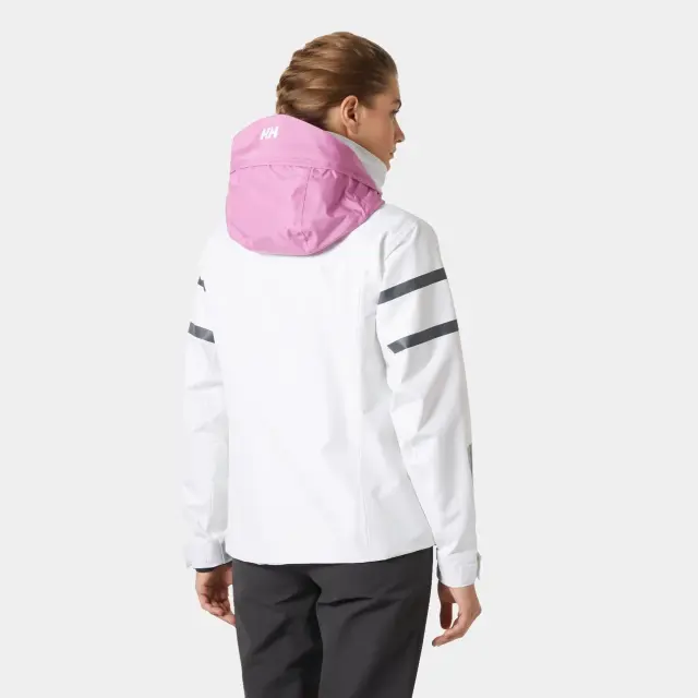 Helly Hansen Γυναικείο Μπουφάν Ιστιοπλοΐας Salt Inshore Λευκό - L 3