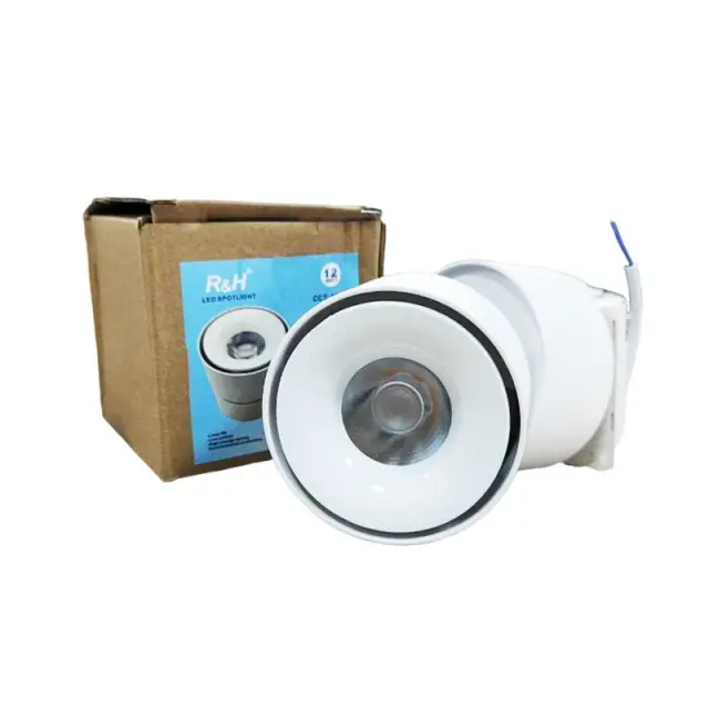 R&H LED λάμπα σποτάκι θερμός φωτισμός 12W 4000K 85-265V - LED Spot Light 0114055