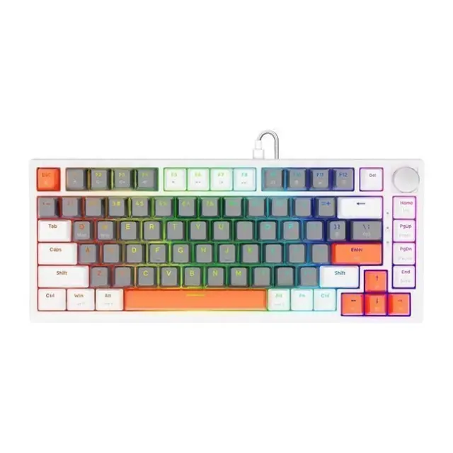 Savio Gaming Keyboard Astral Outemu RGB White (SAVGK-ASTRAL WHITE JADE 3 COLOURS)