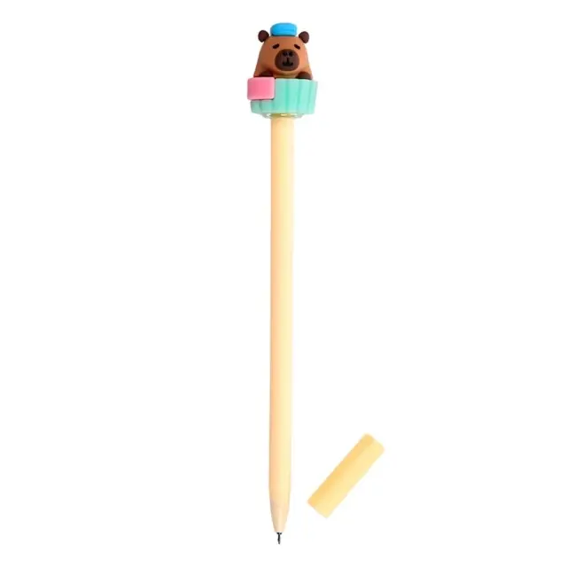 Στυλό που σβήνει CAPYBARA - Head Topper Erasable Gel Pen (1 τεμ-τυχαία επιλογή σχεδίου) PEN284 3