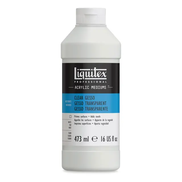 Liquitex Διάφανο Gesso - 473ml